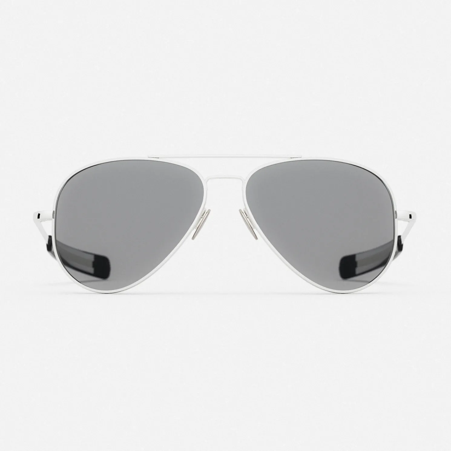 Women Randolph Engineering Concorde - 23k White Gold & Clear - Prescription Eyewear