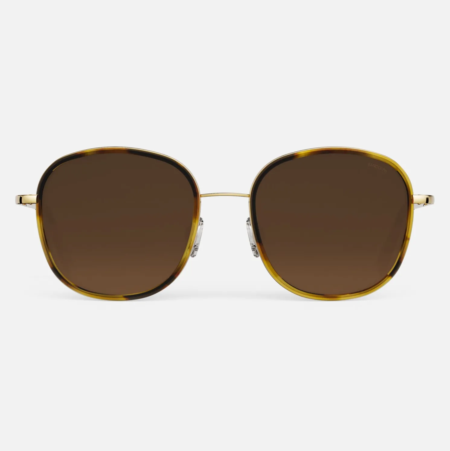 Women Randolph Engineering Elinor Fusion - 23k Gold & Dark Caramel Tortoise Inlay & Cape Sand