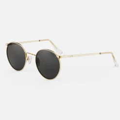 Randolph Engineering P3 - 23K Gold & American Gray - Prescription Sunglasses