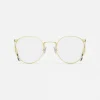 Women Randolph Engineering P3 - 23k Gold & Clear - Prescription Eyewear