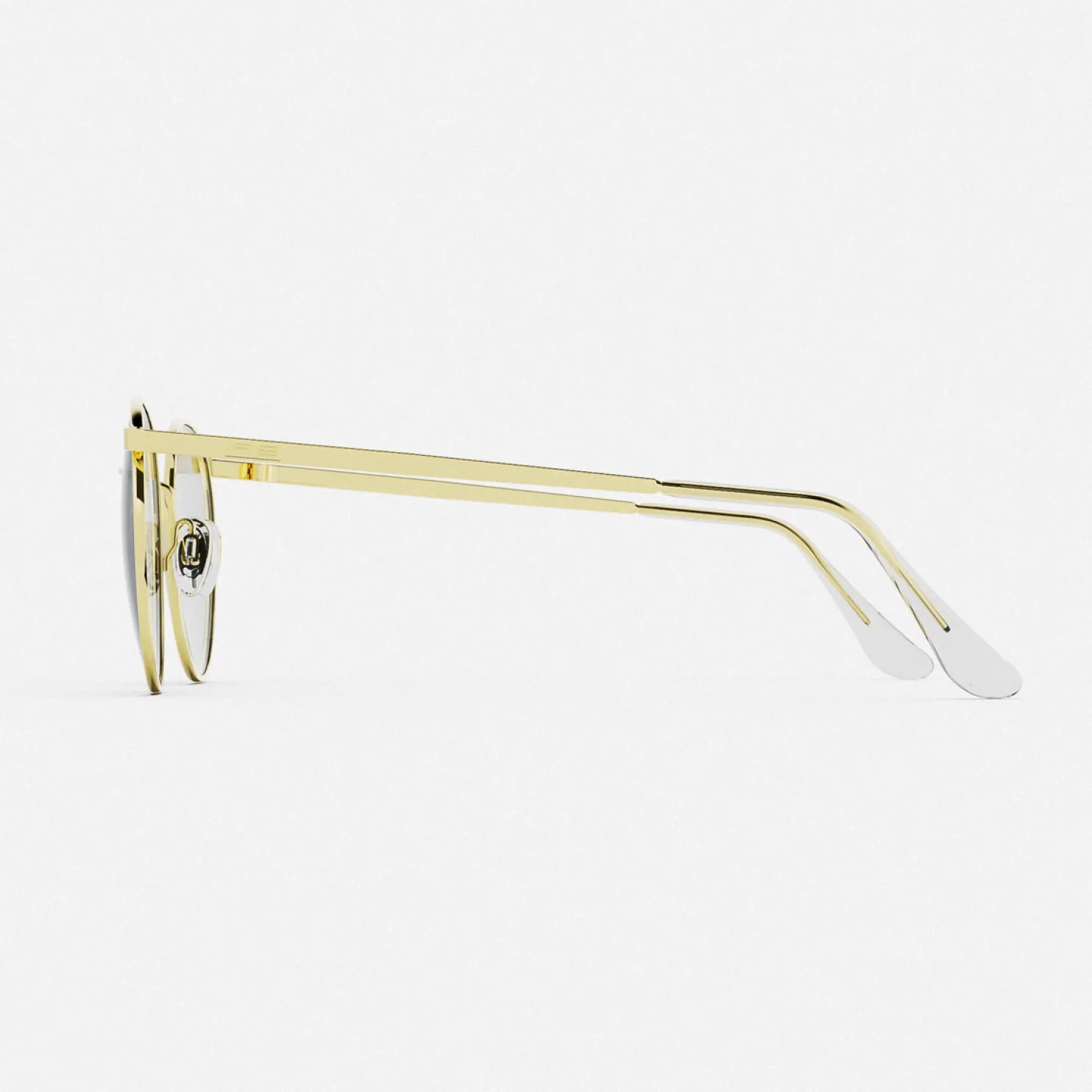Women Randolph Engineering P3 - 23k Gold & Clear - Prescription Eyewear