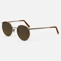 Women Randolph Engineering P3 - 22k Satin Chocolate Gold & Cape Sand
