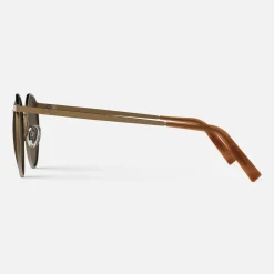 Women Randolph Engineering P3 - 22k Satin Chocolate Gold & Cape Sand