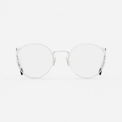 Women Randolph Engineering P3 - 23k White Gold & Clear - Prescription Eyewear