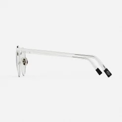 Women Randolph Engineering P3 - 23k White Gold & Clear - Prescription Eyewear