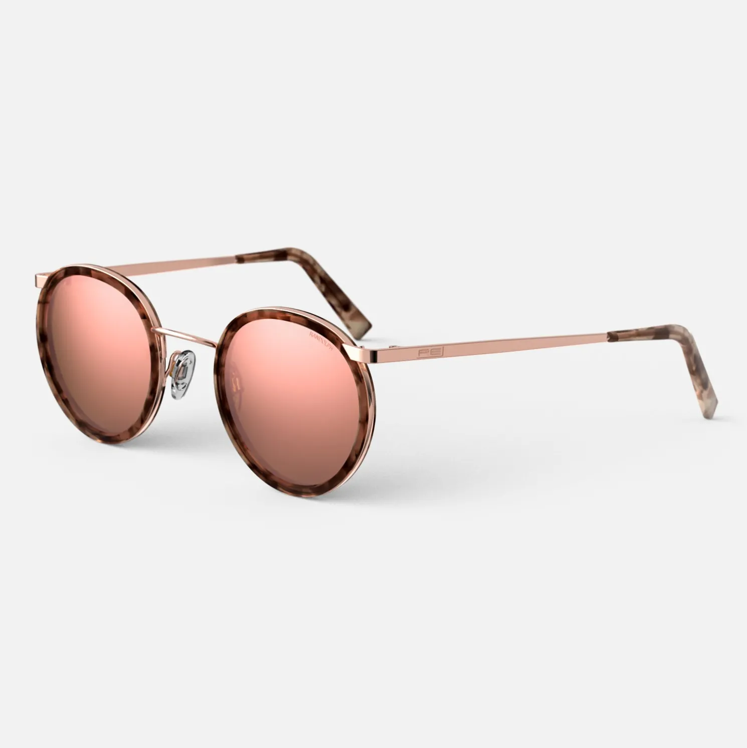 Women Randolph Engineering P3 Fusion - 22k Rose Gold & Rose Tortoise Inlay & Rose Gold