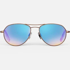 Women Randolph Engineering Thaden - 22k Satin Chocolate Gold & Northern Lights