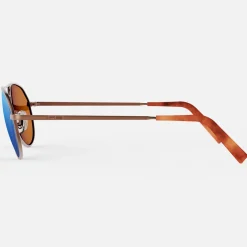 Women Randolph Engineering Thaden - 22k Satin Chocolate Gold & Northern Lights