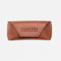 Women Randolph Engineering Travel Sunglasses Case - Tan